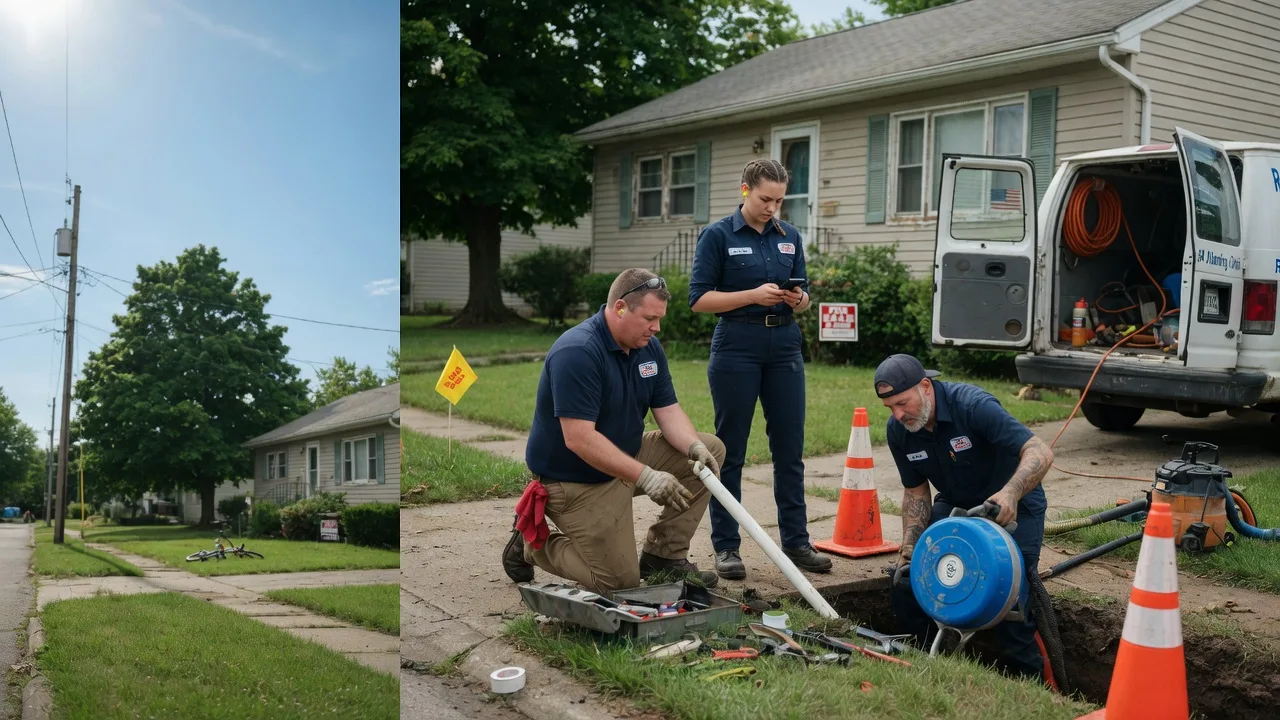 Sewer Line Repair in Burneyville, OK near me